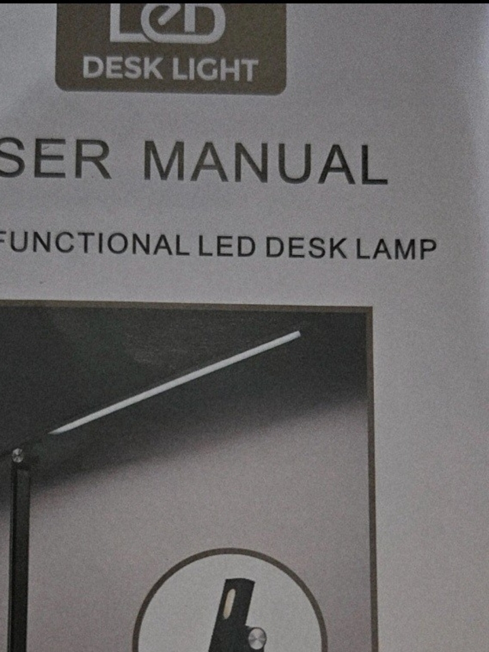 LED Desk Light - White Packaging - Picture 3 of 3